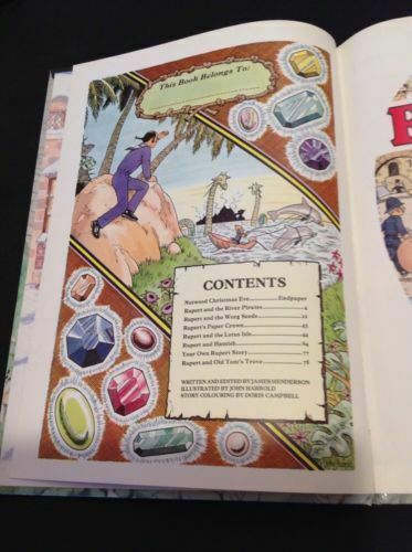 Rupert Annual - Express Newspapers - John Harold - Hardback - 1987 - (53)