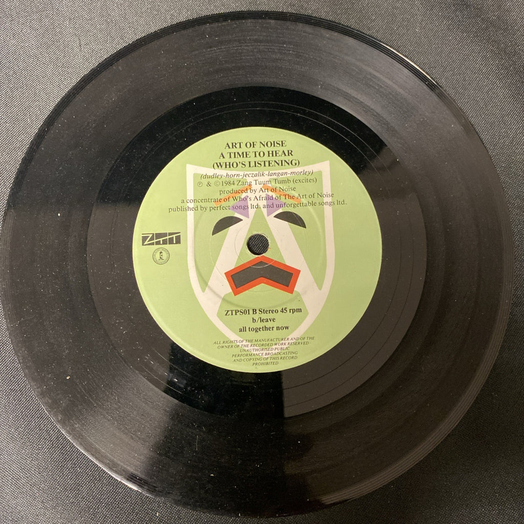 VINYL RECORD - The Art Of Noise are Close (To The Edit) 7" Single (1435)