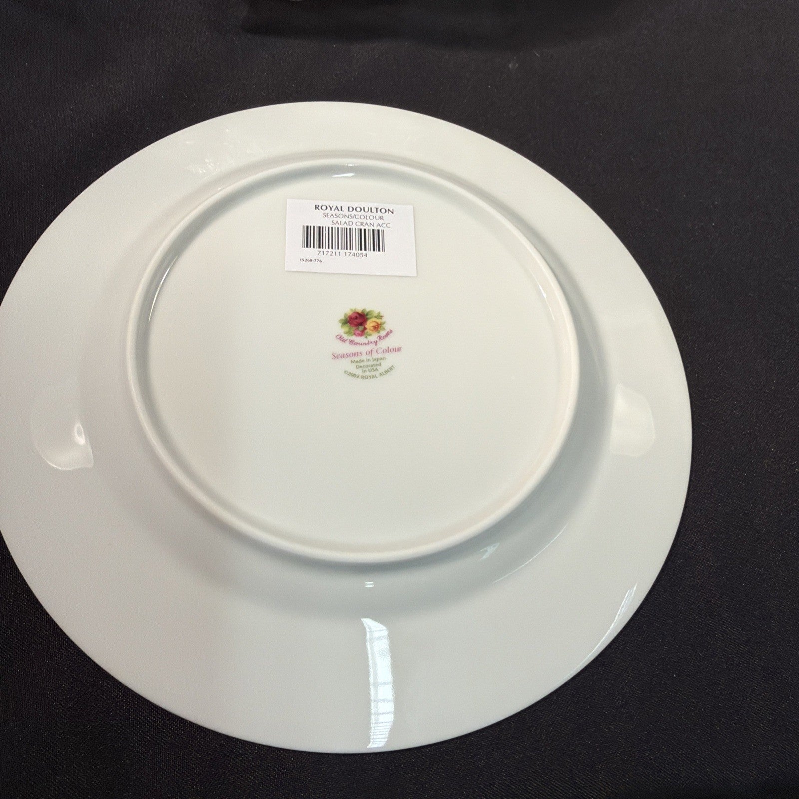 ROYAL ALBERT Old Country Roses Seasons of Colour Christmas Set of 6 Plates 8”