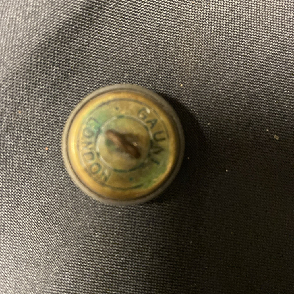 FIRE BRIGADE Vintage Tunic Button - LEICESTERSHIRE Fire Brigade 25mm  - (7582