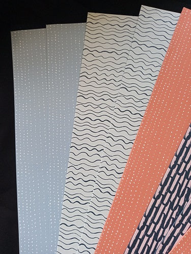 BULK BUY 48 x Wallet Folders  individual folders in 4 designs.  Takes A4 documents