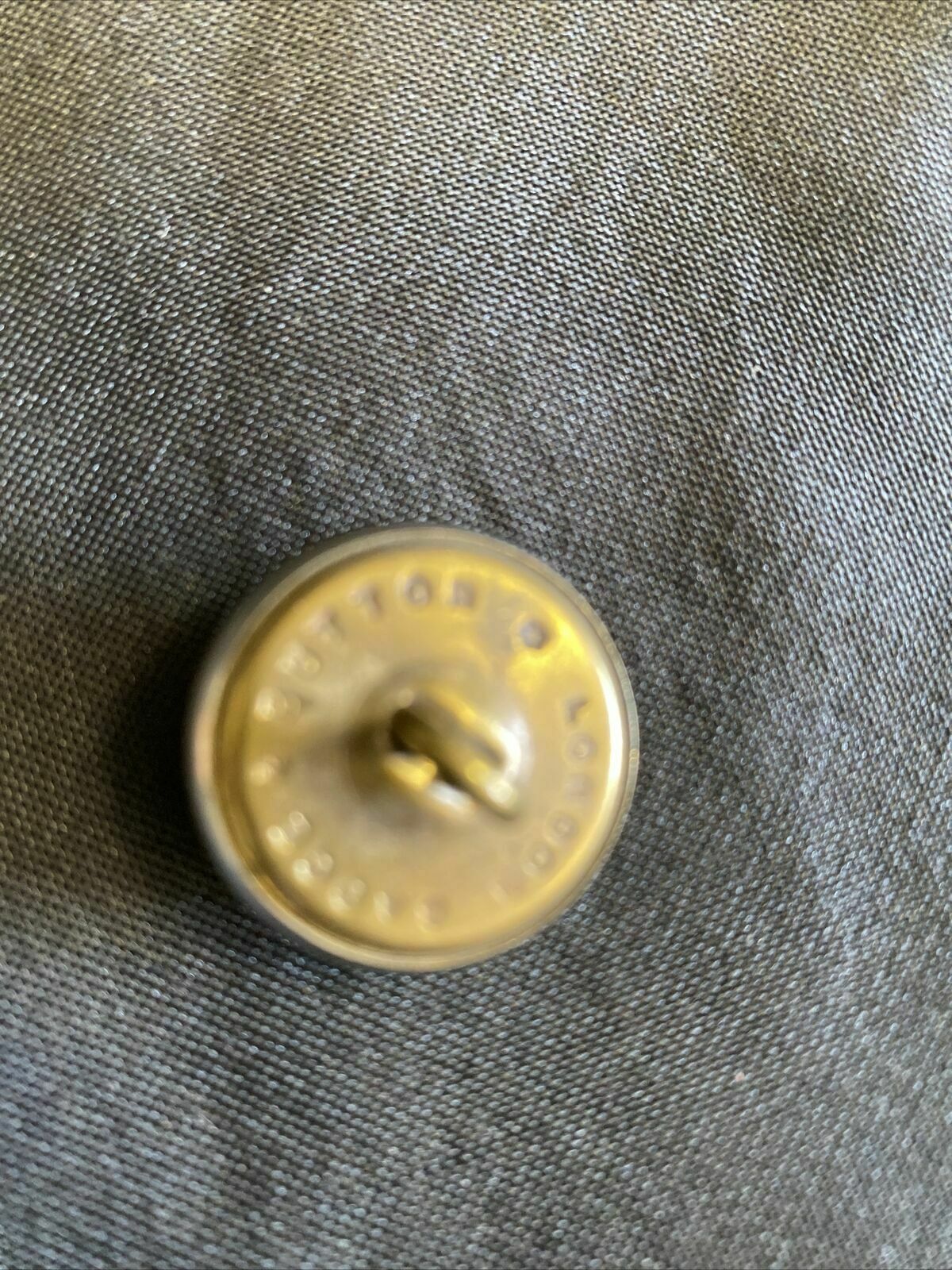 FIRE BRIGADE Vintage Tunic Button - EASTERN REGION Helmet on Star 25mm  (7605