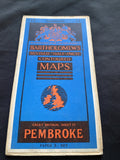 Pembroke Bartholomew Revised Half Inch contoured Paper Map #11 (1275)