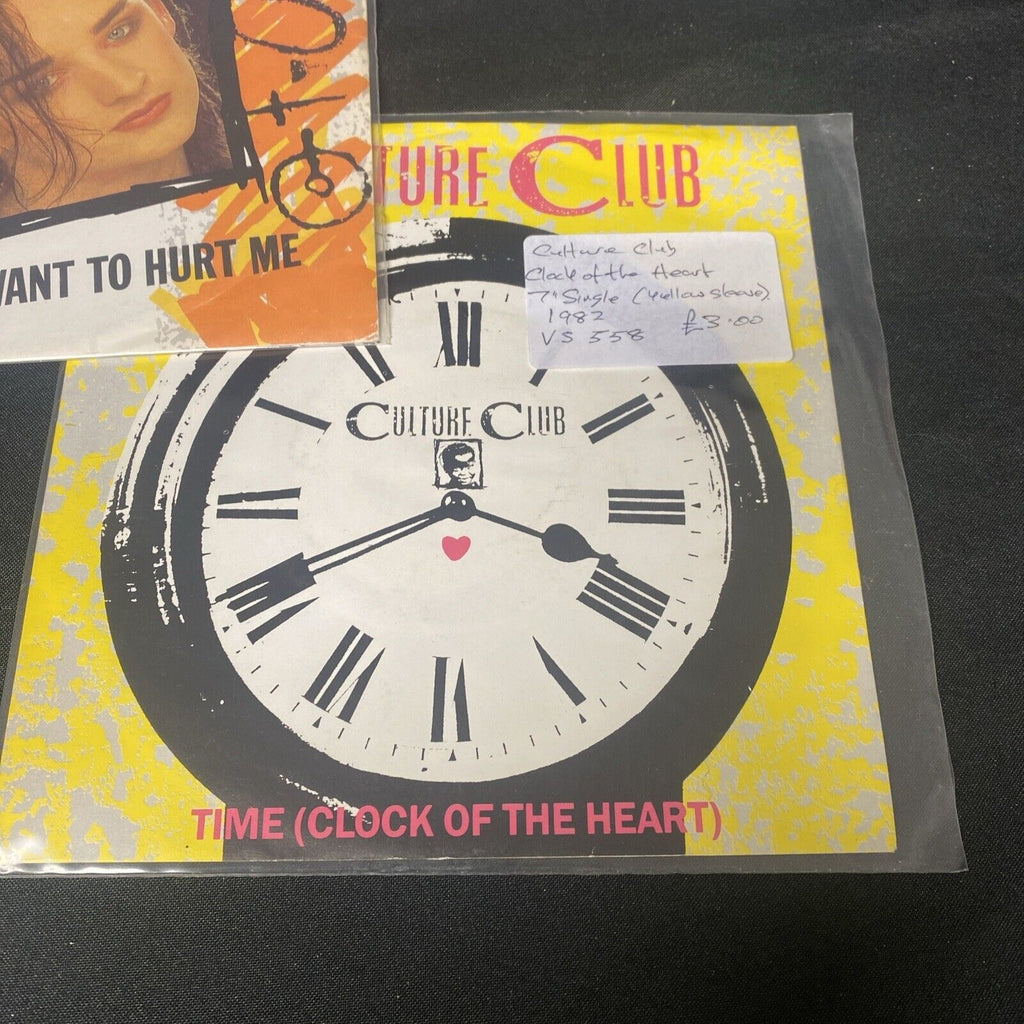 Vinyl Records 7" Singles 5 x 1980's Culture Club 5 different singles - (9514)