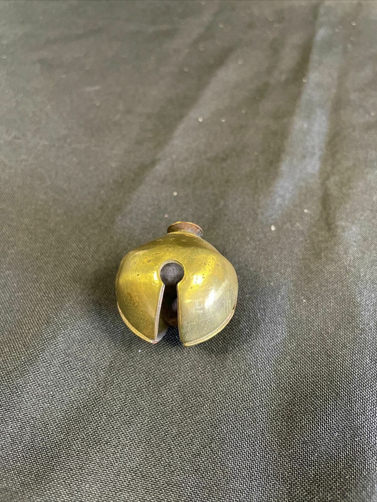 Antique The American Ring Company George W. Tucker 1878 Sleigh Horse Bell (8264)