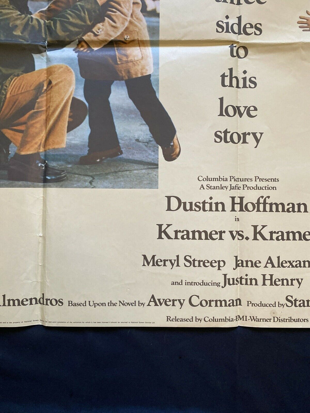 ORIGINAL UK QUAD POSTER - Kramer v Kramer - 1979 30" x 40" - (6565)