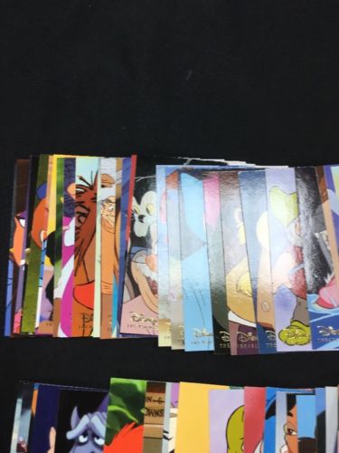 Upper Deck Disney Treasures Series 3 Trading cards Base cards x 54 cards -(6284)
