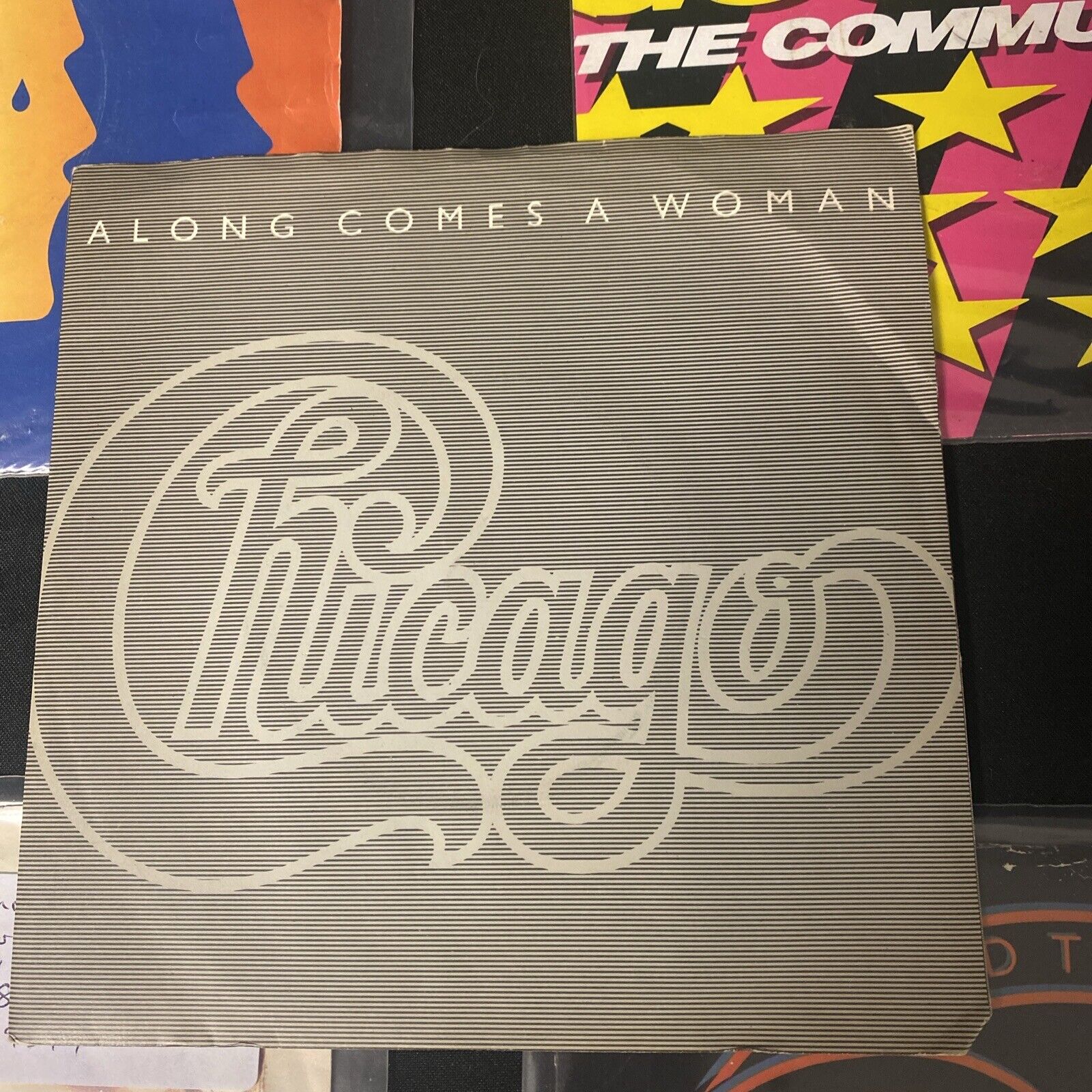 Vinyl Records 7" Singles 5 x 1980's Communards & Chicago - (9538)