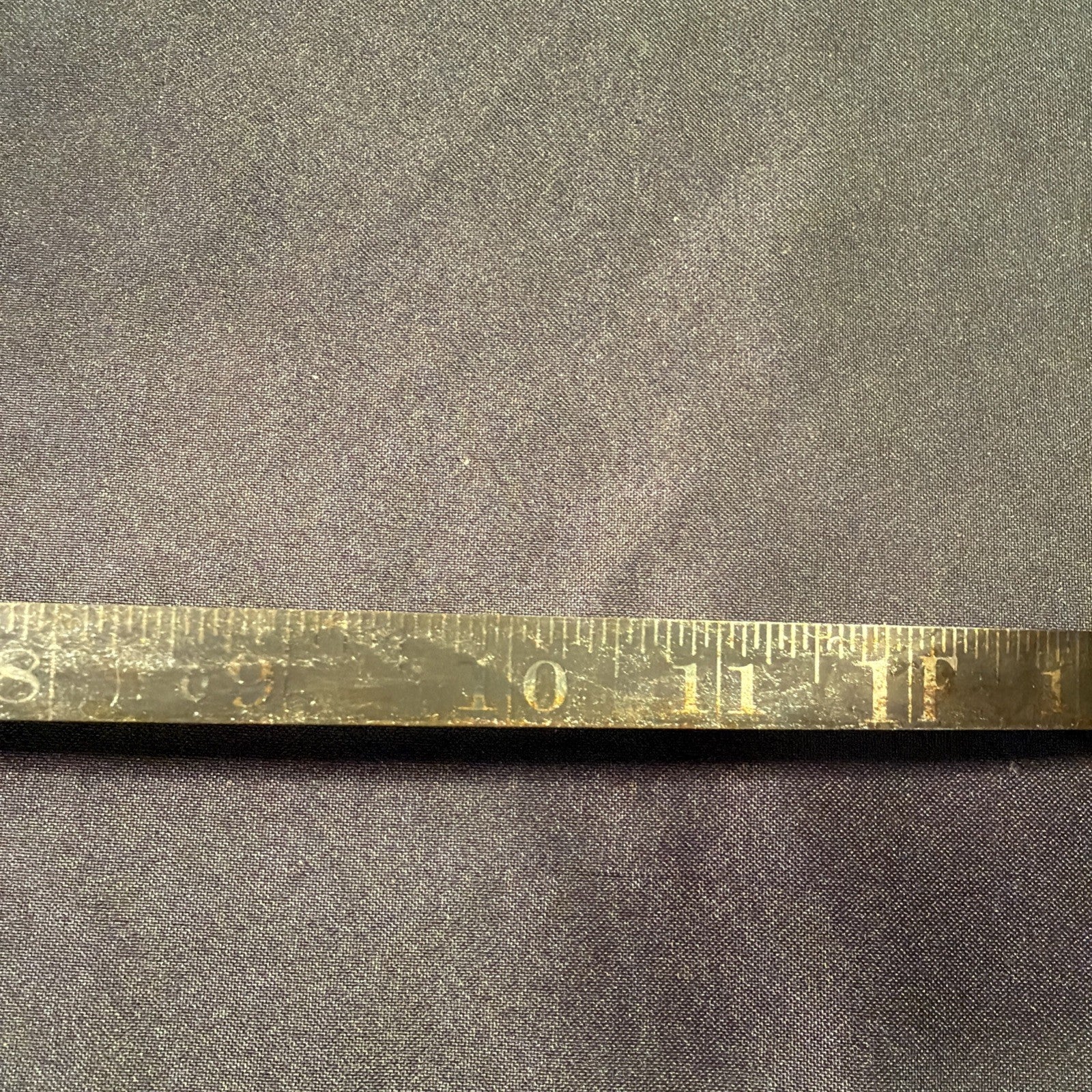 Vintage Stabila Made in Germany Brass & Steel Measuring Tape Inch's - (1991)