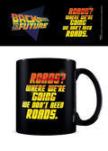 MUG Boxed Ceramic - MOVIE - Back To The Future We Don't Need Roads