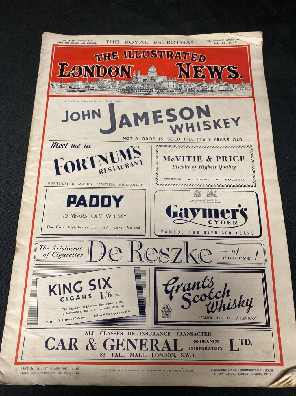 The Illustrated London News Royal Betrothal Edition 1947 - (1676)