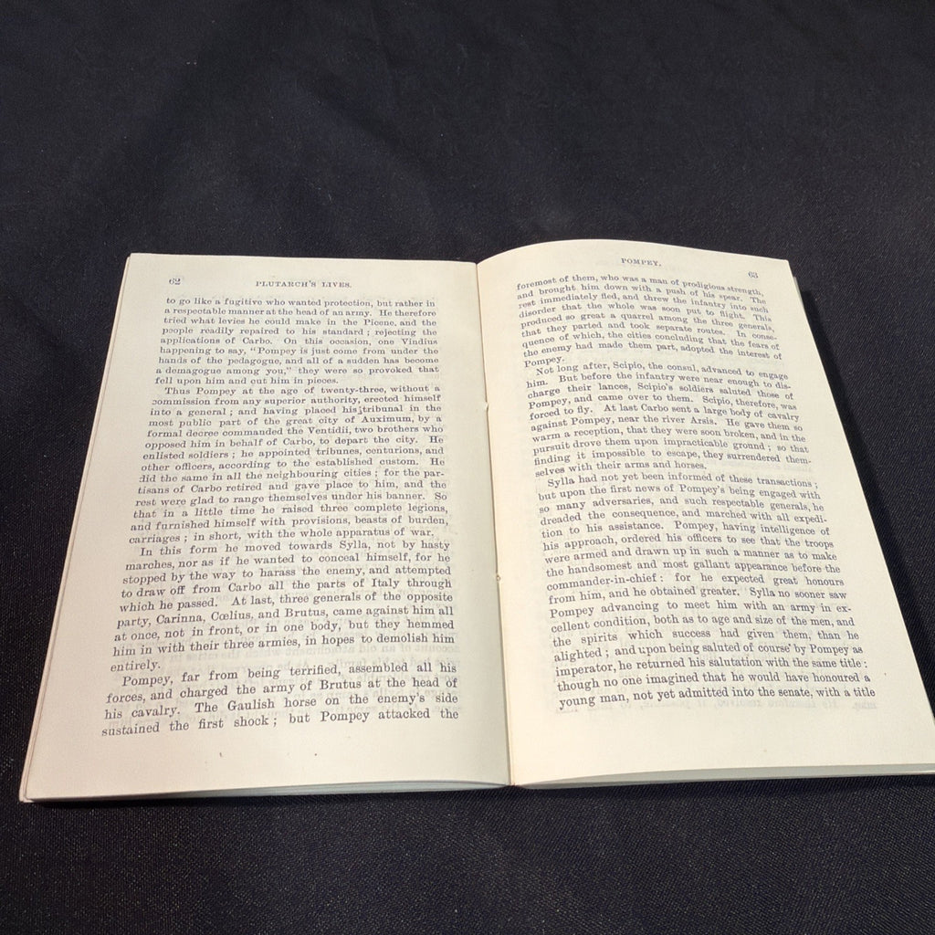 Cassell's National Library H Morley, Plutarch's Lives Agesilaus, Pompey, Phocion (2005)
