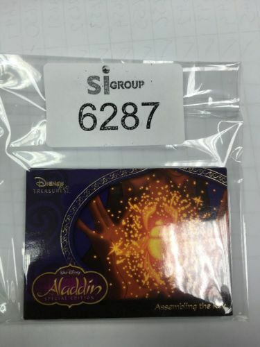 Upper Deck Disney Treasures S3 CHASE Full Set Aladdin Cards x 10 cards (6287)
