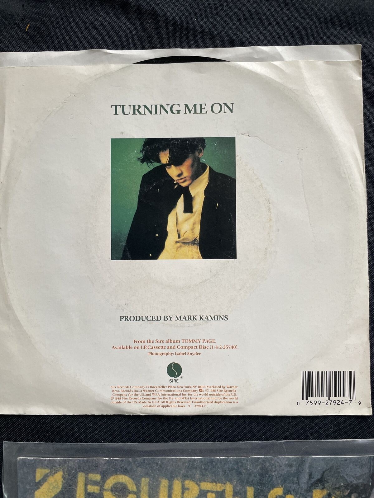 Vinyl Records 7" Singles 5x 80's Cliff Richard, 4th & Broadway, Tommy page -9399