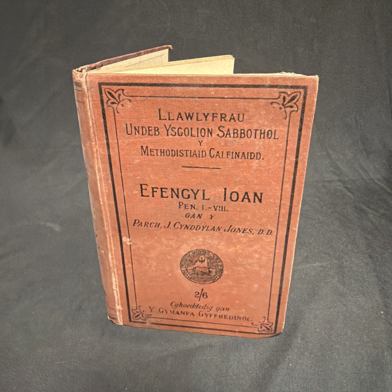 Yr efengyl Yn Ol St. Ioan, Parch. J Cynddylan Jones - Welsh Language book - (1904)