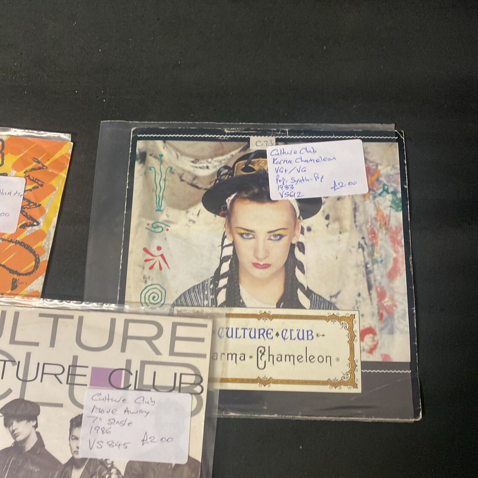 Vinyl Records 7" Singles 5 x 1980's Culture Club 5 different singles