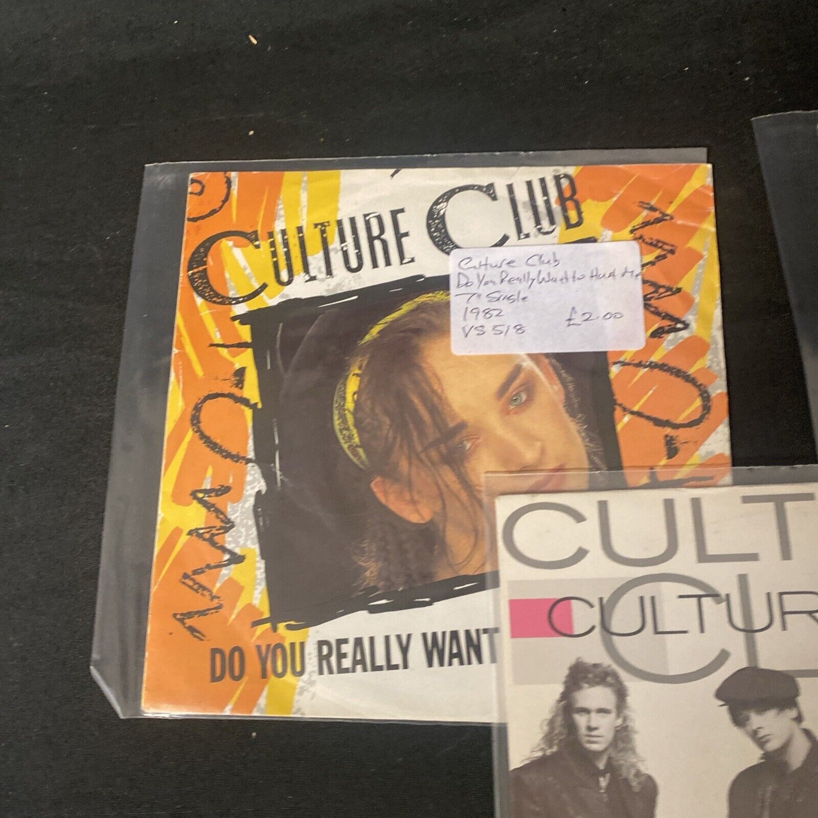 Vinyl Records 7" Singles 5 x 1980's Culture Club 5 different singles