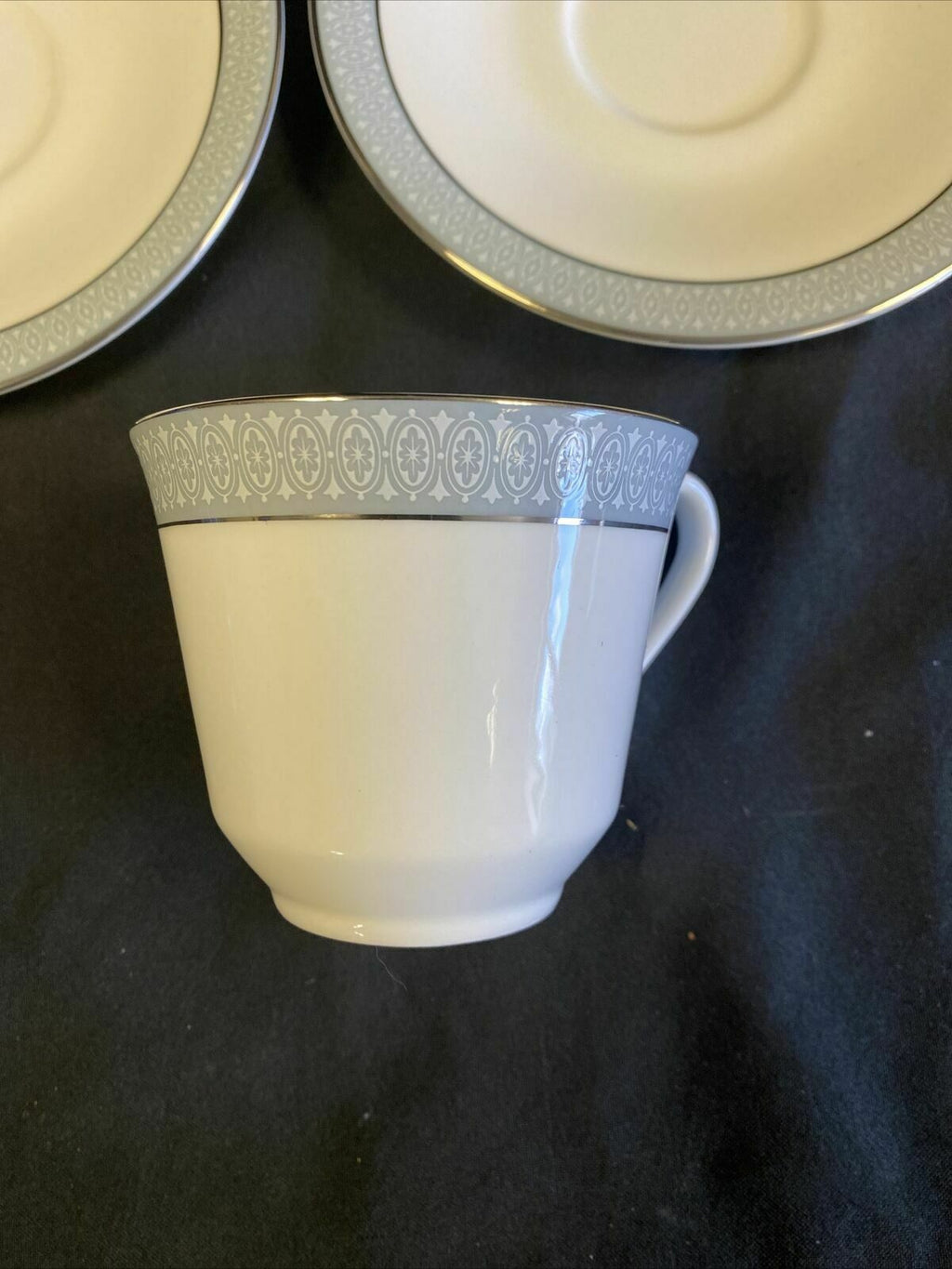 Royal Doulton ETUDE H5003  Two saucers and One Tea cup Nice condition - (7652)