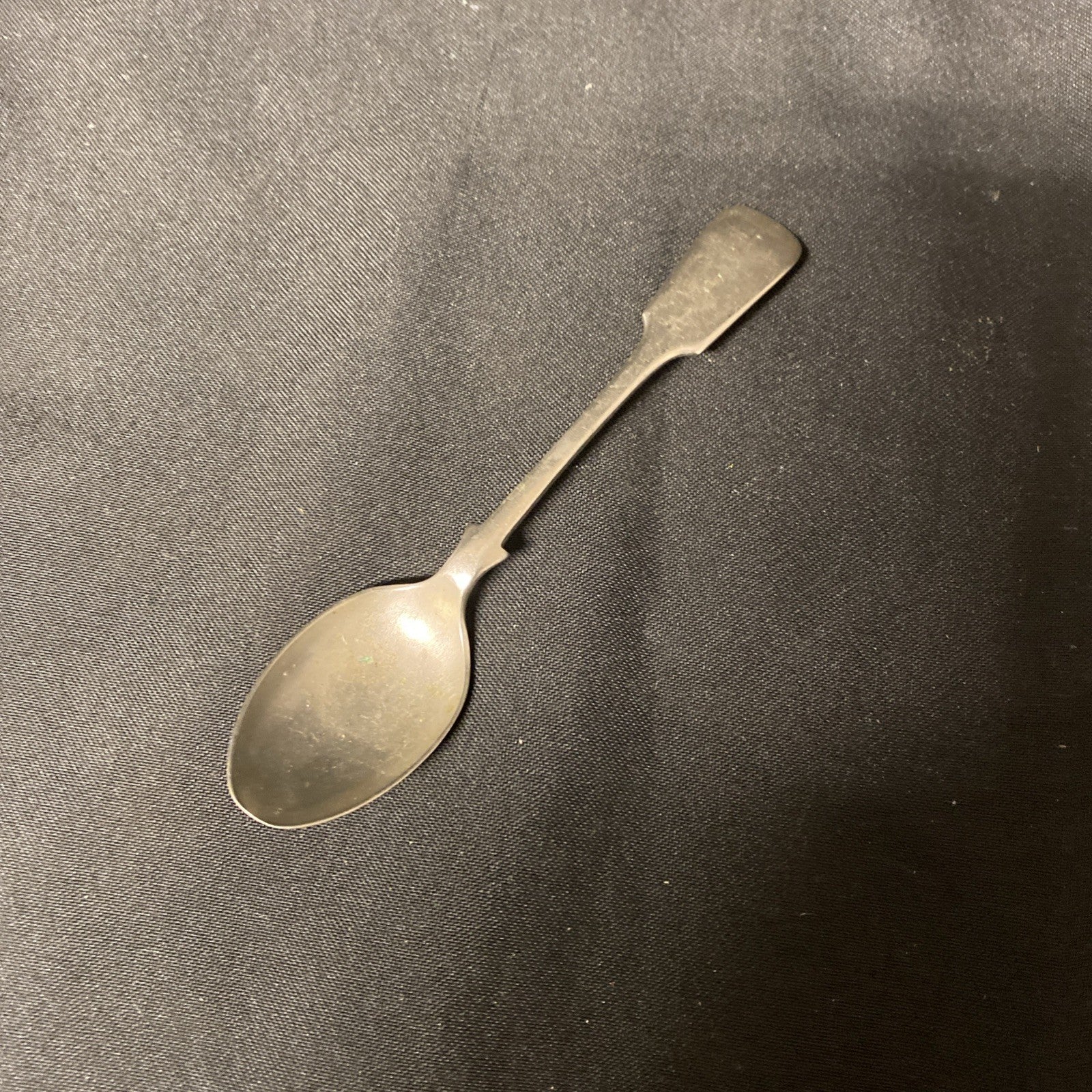 1900's WB & CO Puritine Silver Stamped Tea Spoon 12cm - (1702)