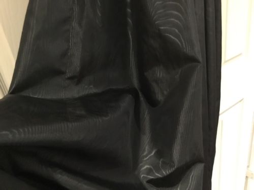 Vintage Ladies Dress Vivien Smith 1980’s Black Size 10 Ruffled Bust - (2545)