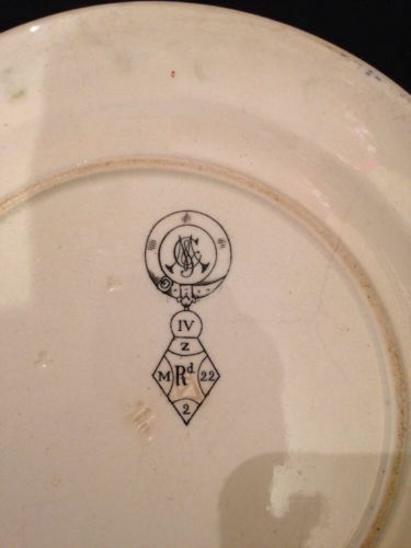 MINTON Imari Pattern Peony and red bird x 3 Plates 1860  - VERY RARE    (1355)