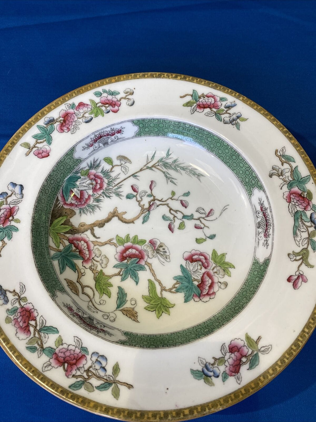 Spode Copeland's China Indian Tree 25cm Large Rim Soup Bowl - (8506)