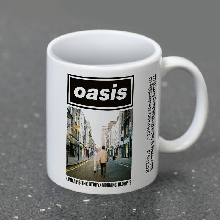 MUG Boxed Ceramic - MUSIC - Oasis, What's The Story Morning Glory