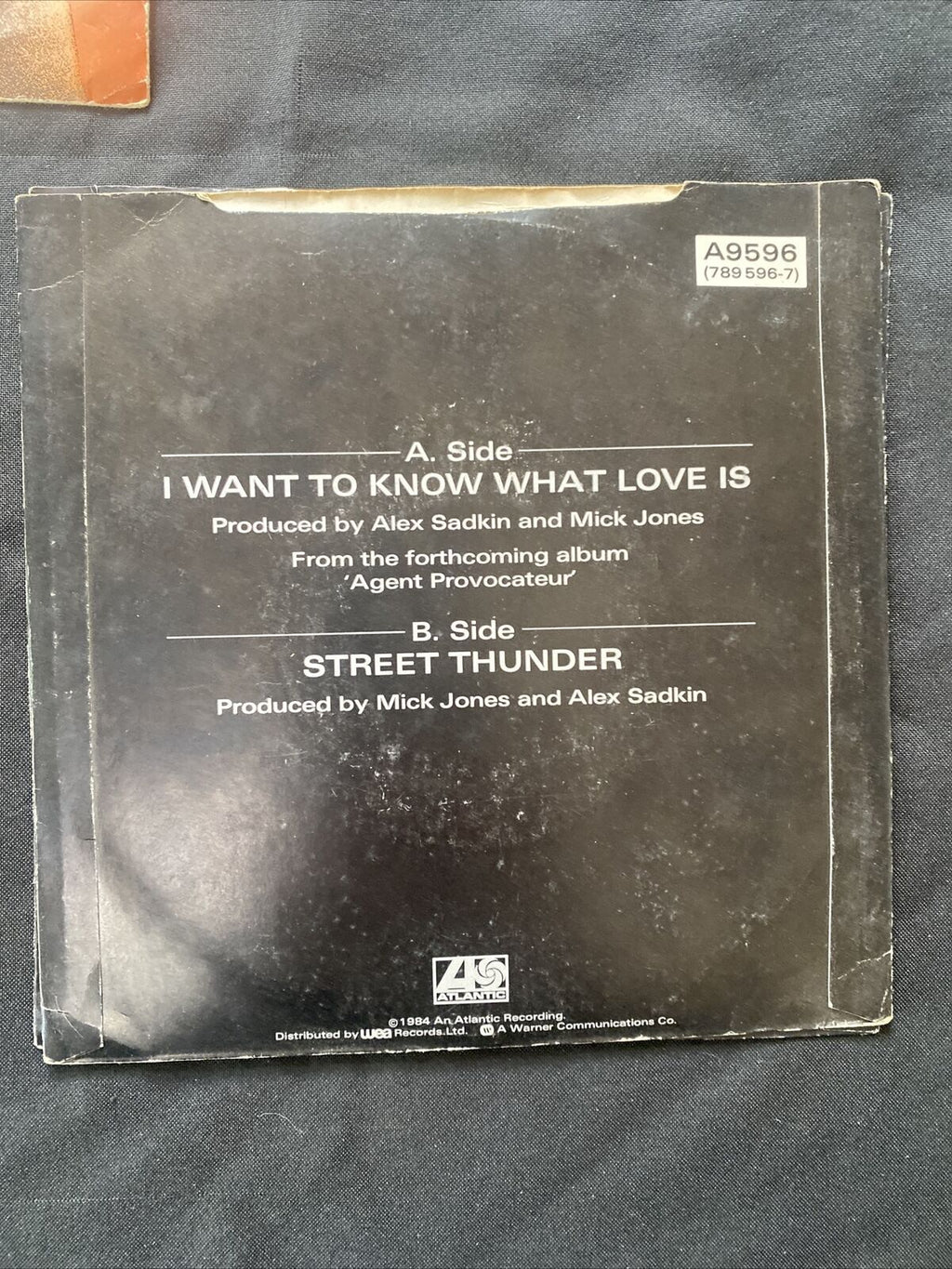 Vinyl Records 7" Singles 5 x 1980's Earth Wind Fire, Feargal Sharkey etc -9451