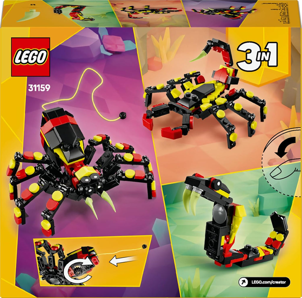 LEGO Creator 3 in 1 - Wild Animals: Surprising Spider - 31159