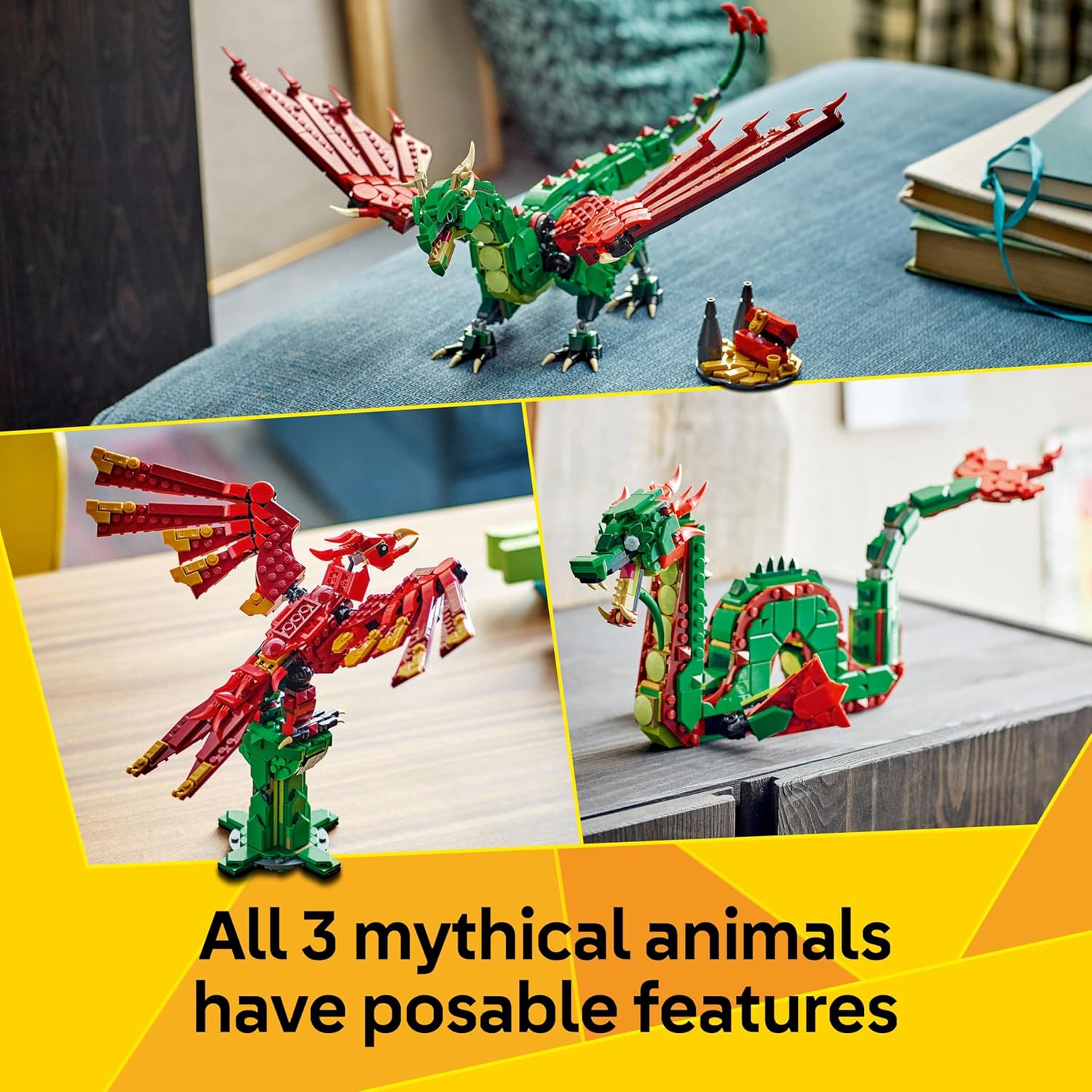 LEGO Creator 3 in 1 - Medieval Dragon - 31161