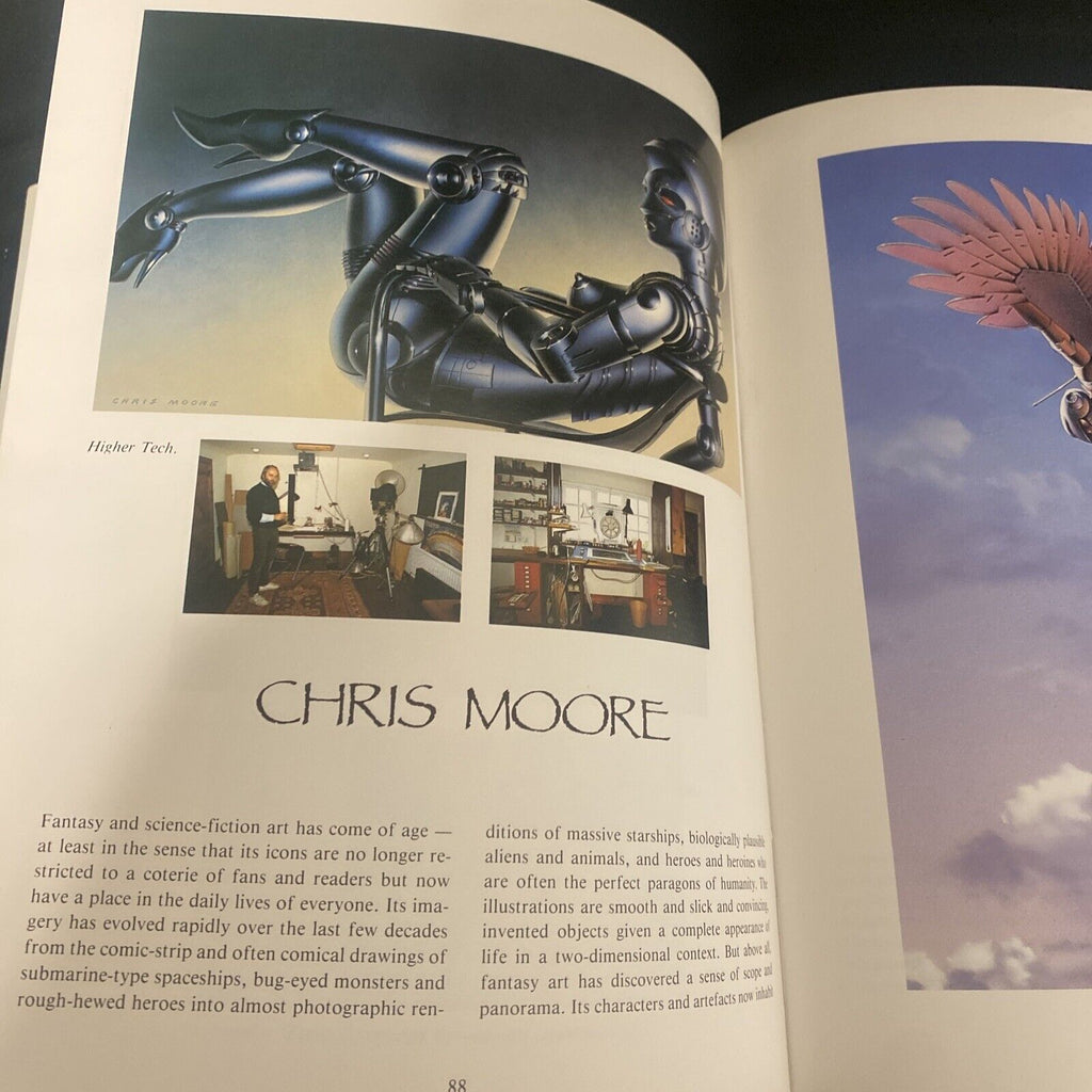 BOOK - DREAM MAKERS 6 Fantasy Artists at work Chris Evans hardback