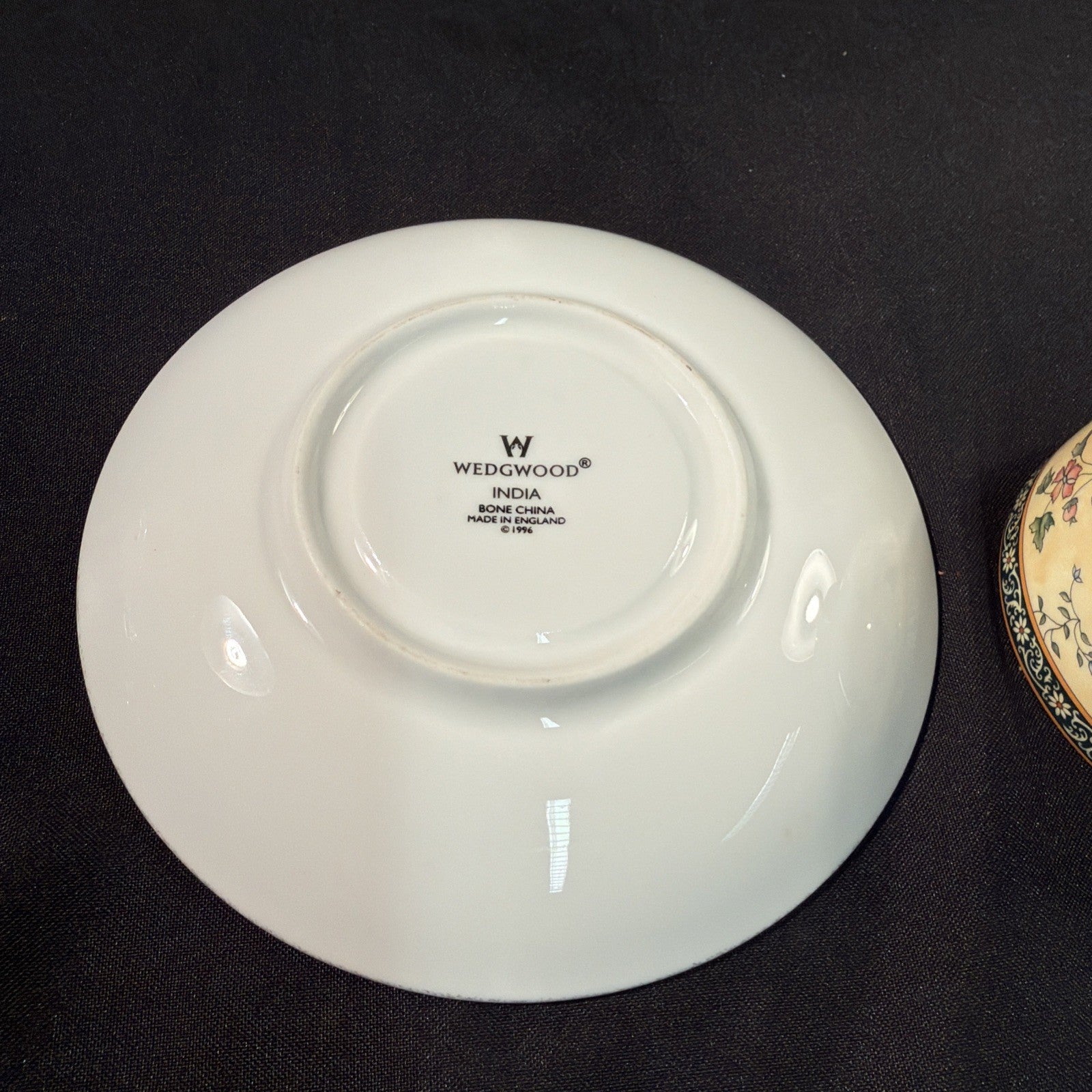 Wedgwood India 1996 Tea cup and Saucer Mint Condition  -(2073)