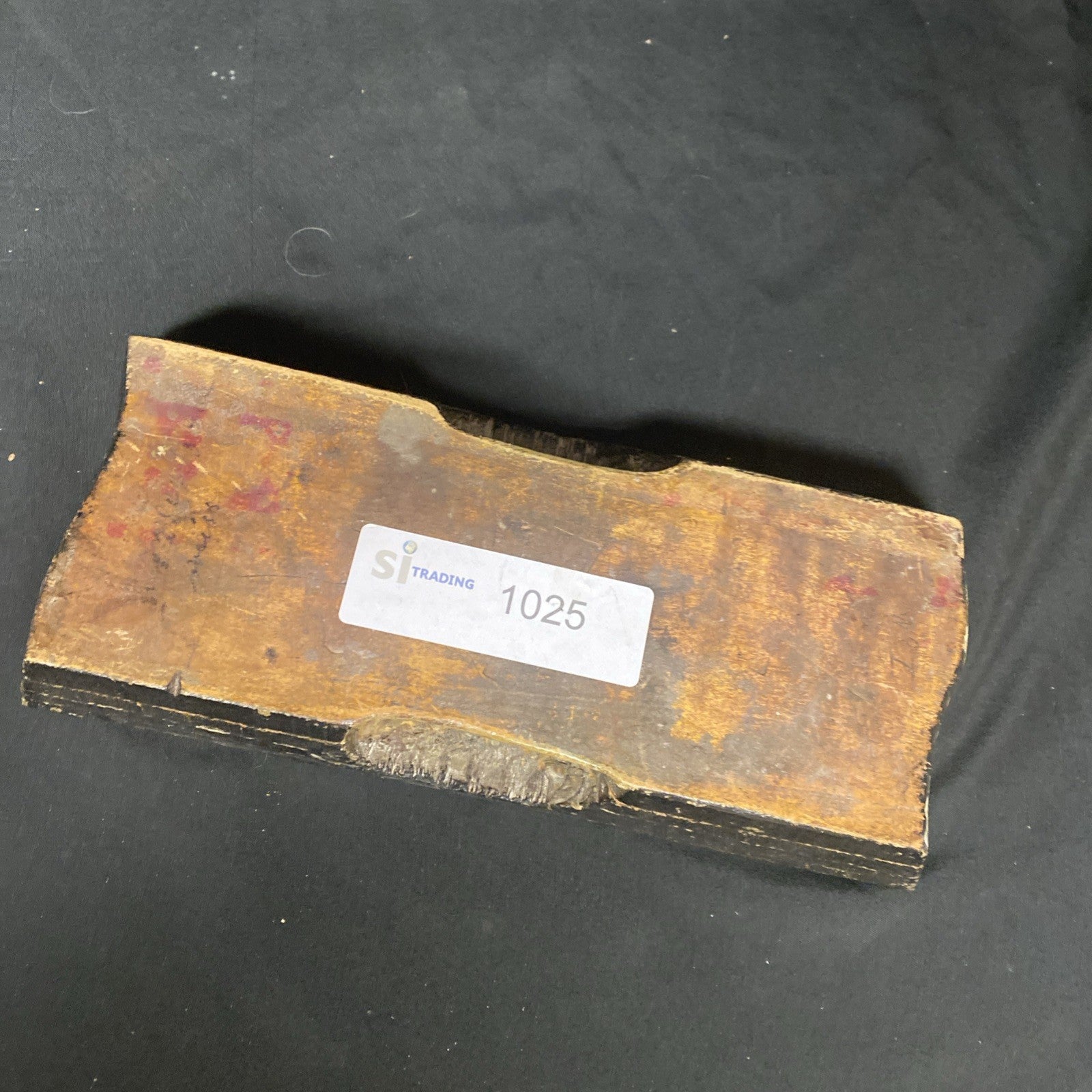 Antique Textile / Wallpaper Printing Block Large Metal Pattern - (1025)