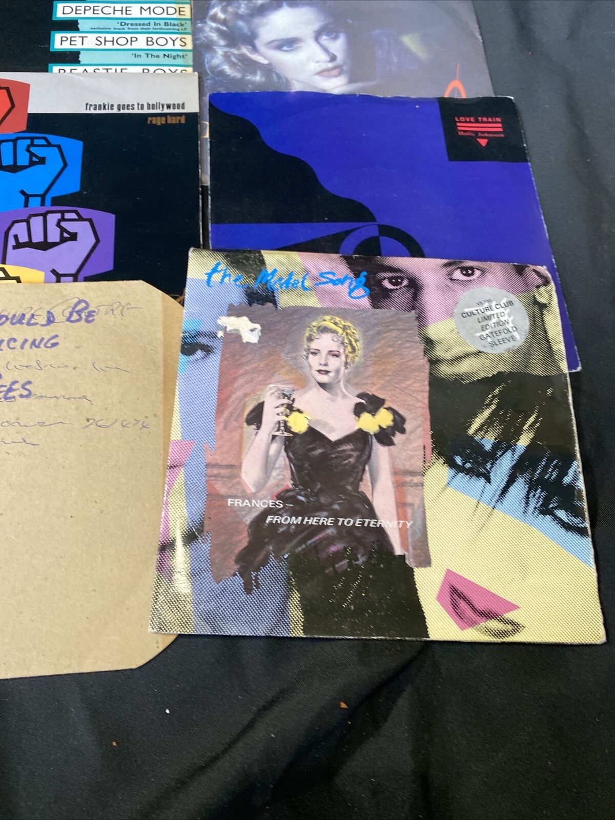 Vintage 1980's 7" Singles x13 Culture Club UB40 Frankie Goes to + More (8364