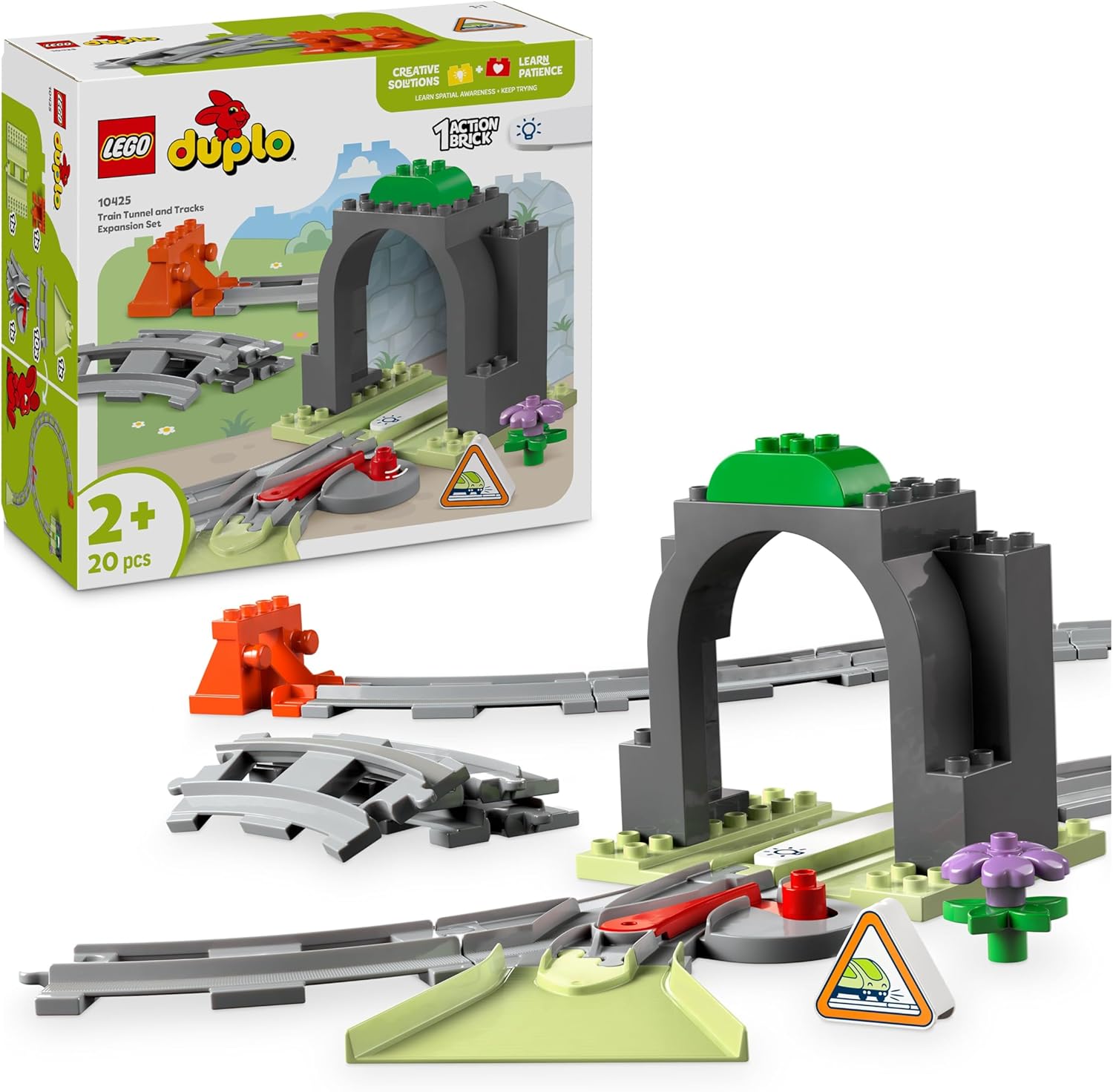 LEGO DUPLO - Town: Train Tunnel & Tracks Expansion Set - 10425