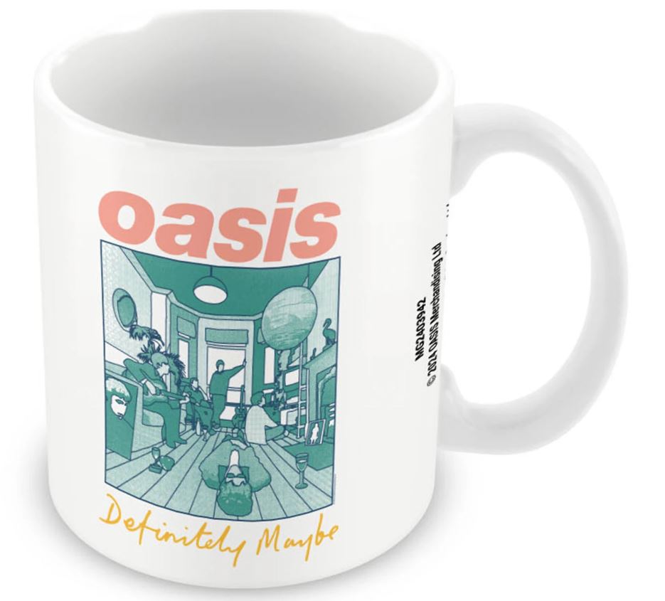 MUG Boxed Ceramic - MUSIC - Oasis, Definitely Maybe