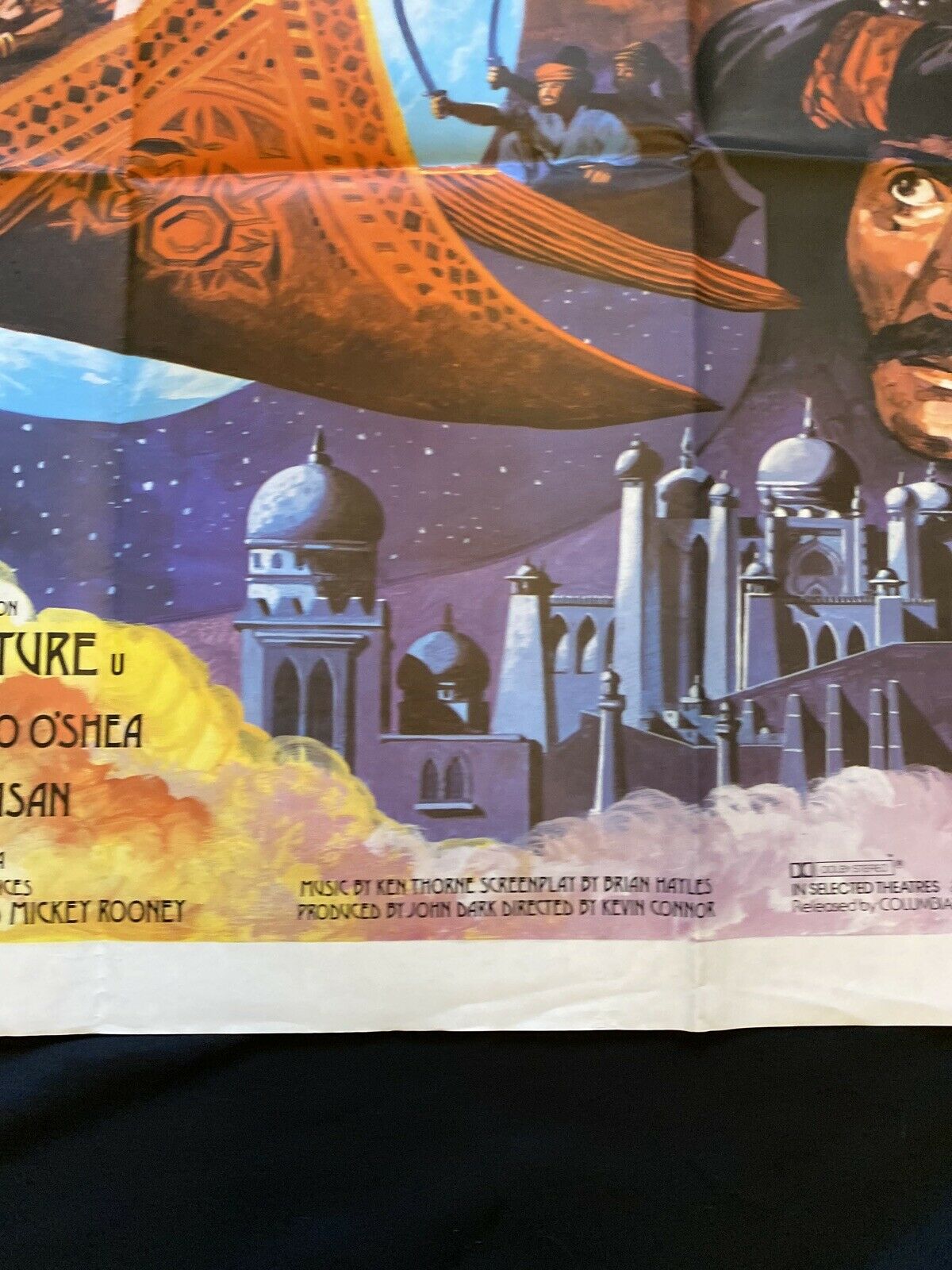 ORIGINAL UK QUAD POSTER - Arabian Adventures - 1979 30" x 40" - (6542)