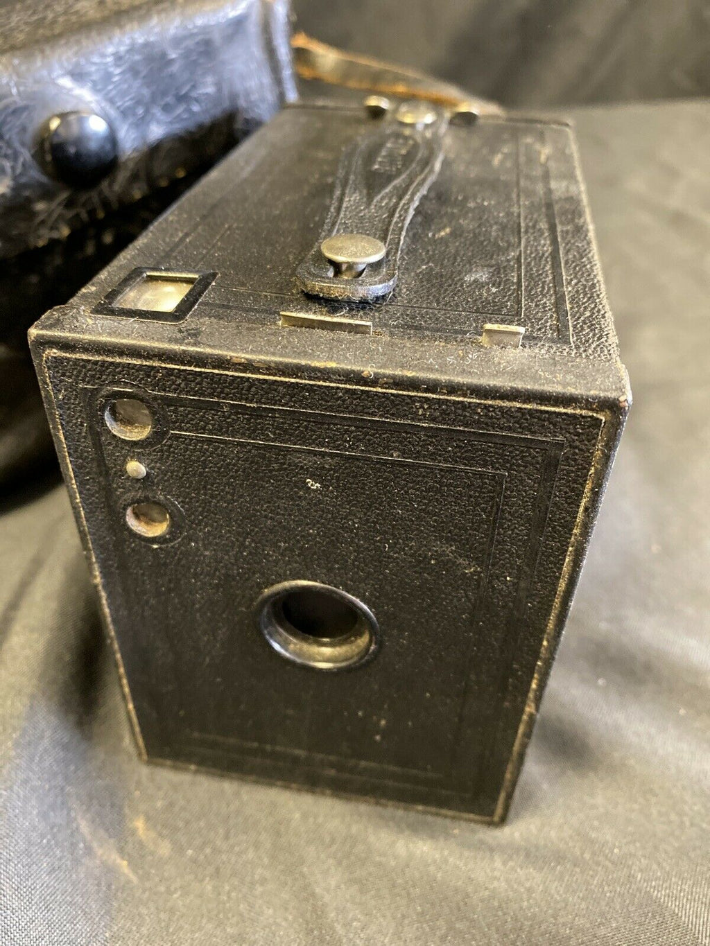 Kodak Brownie No 2 Camera with case in original condition - (7132)