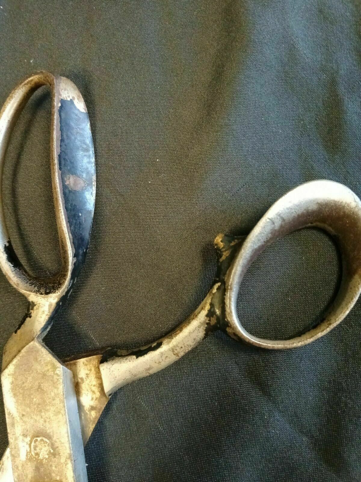 Antique Tailors Shears Scissors  R. Heinisch Newark N.J USA 1835  - (7927)