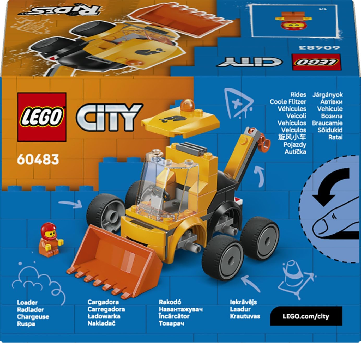 LEGO City Rides - Construction Loader - 60483