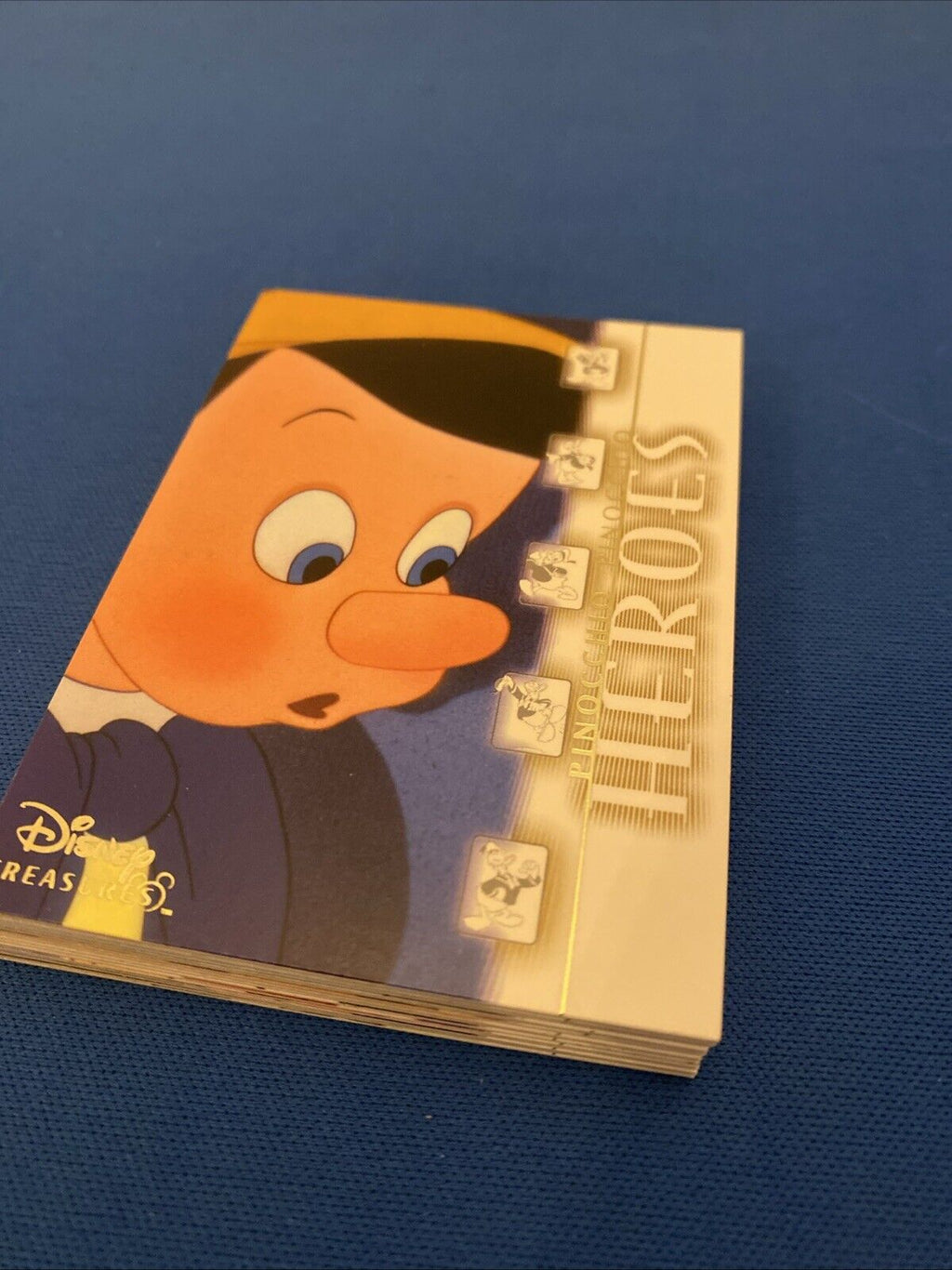 Upper Deck 2003 Disney Treasures Series Heroes x17 Trading Cards -(5746)