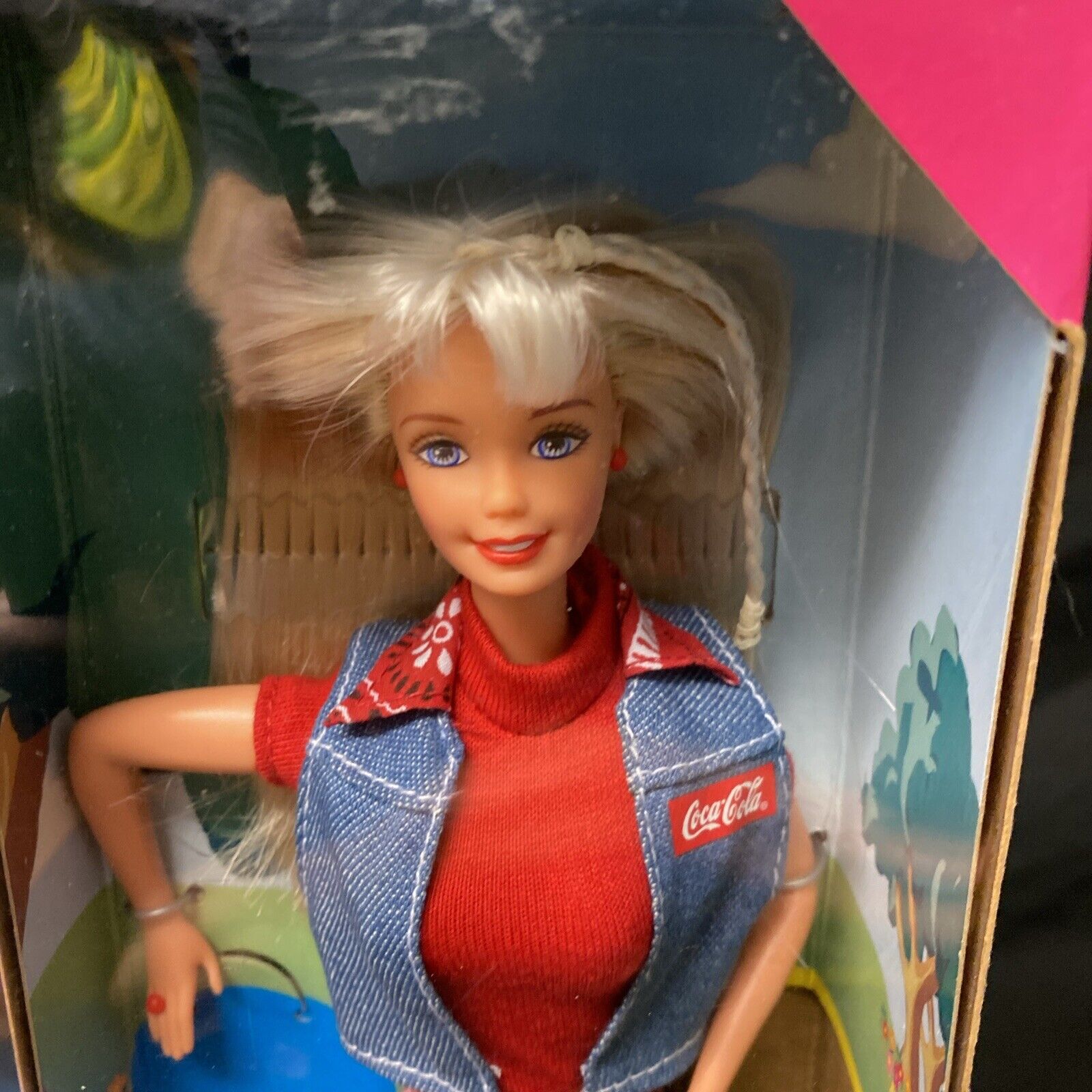 Barbie Limited Edition Coca-Cola Coca Cola Picnic Barbie Doll 1997 - (5344)
