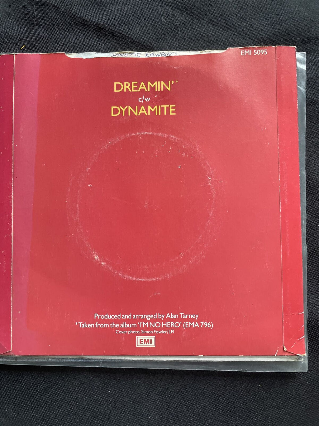 Vinyl Records 7" Singles 5x 80's Cliff Richard, 4th & Broadway, Tommy page -9399