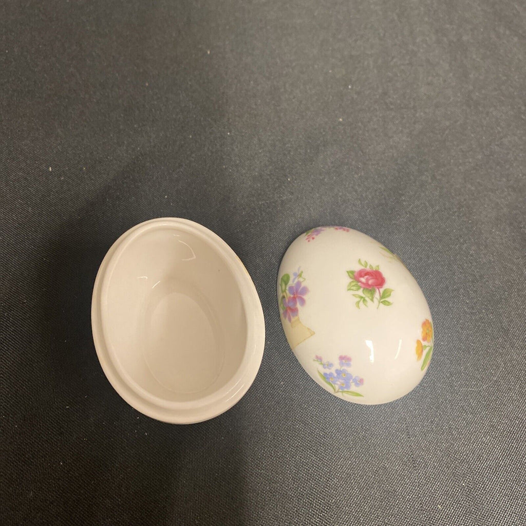 Trinket Box EGG - England Countess Fine Bone China Egg - (9211)