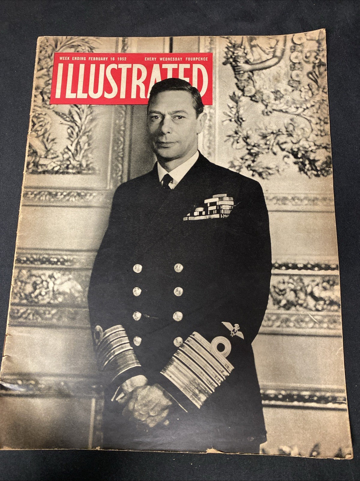 Illustrated Magazine February 16 1952 Death of King George VI - (1681)