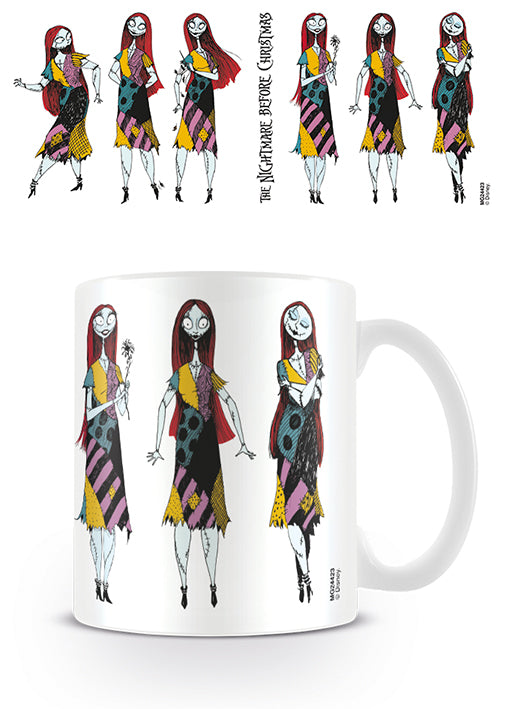 MUG Boxed Ceramic - MOVIE - Nightmare Before Christmas Sally Poses Mug -