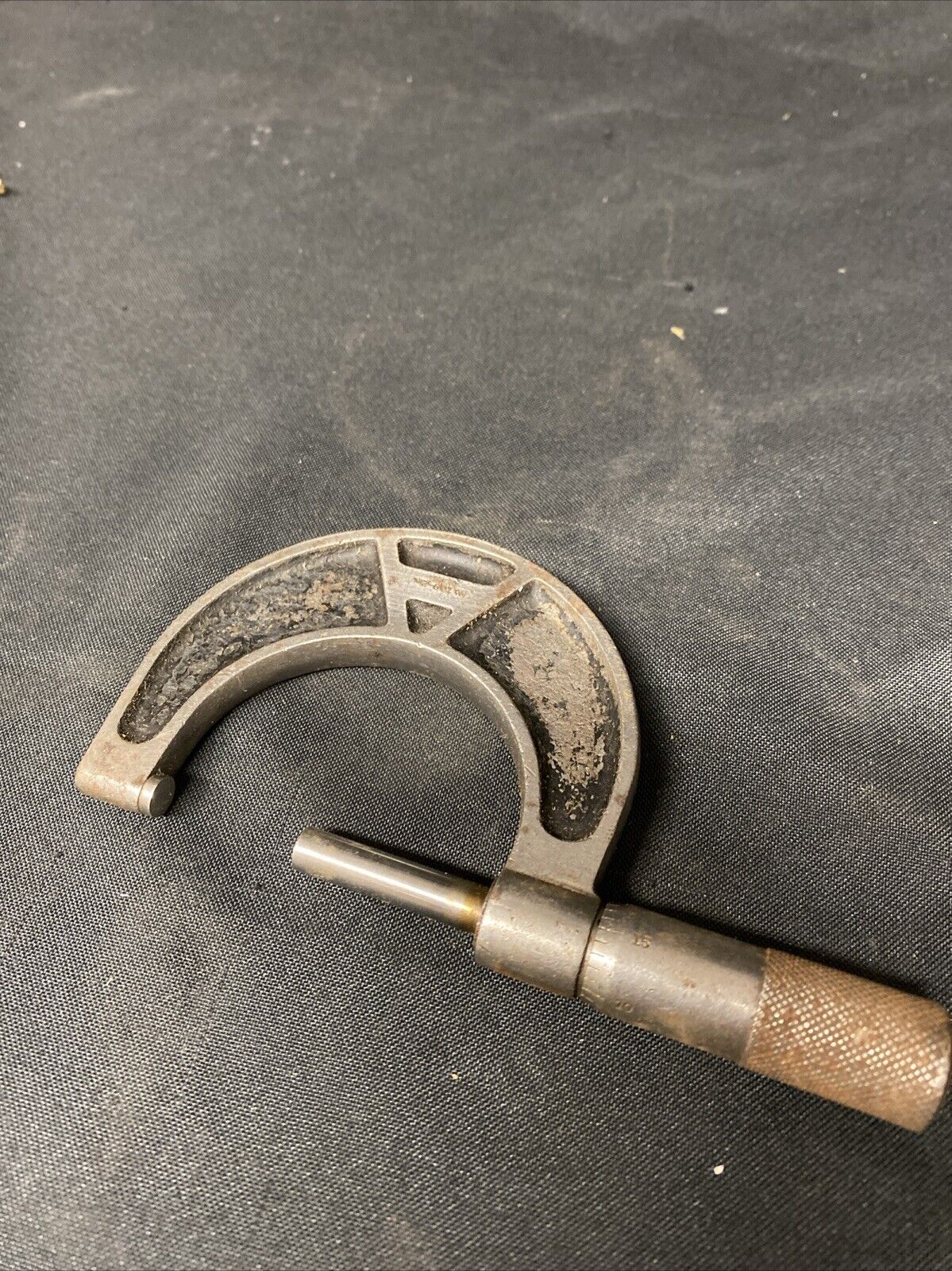 Antique Almond Co. USA Caliper Micrometer 1912 to 1915 - (5699)