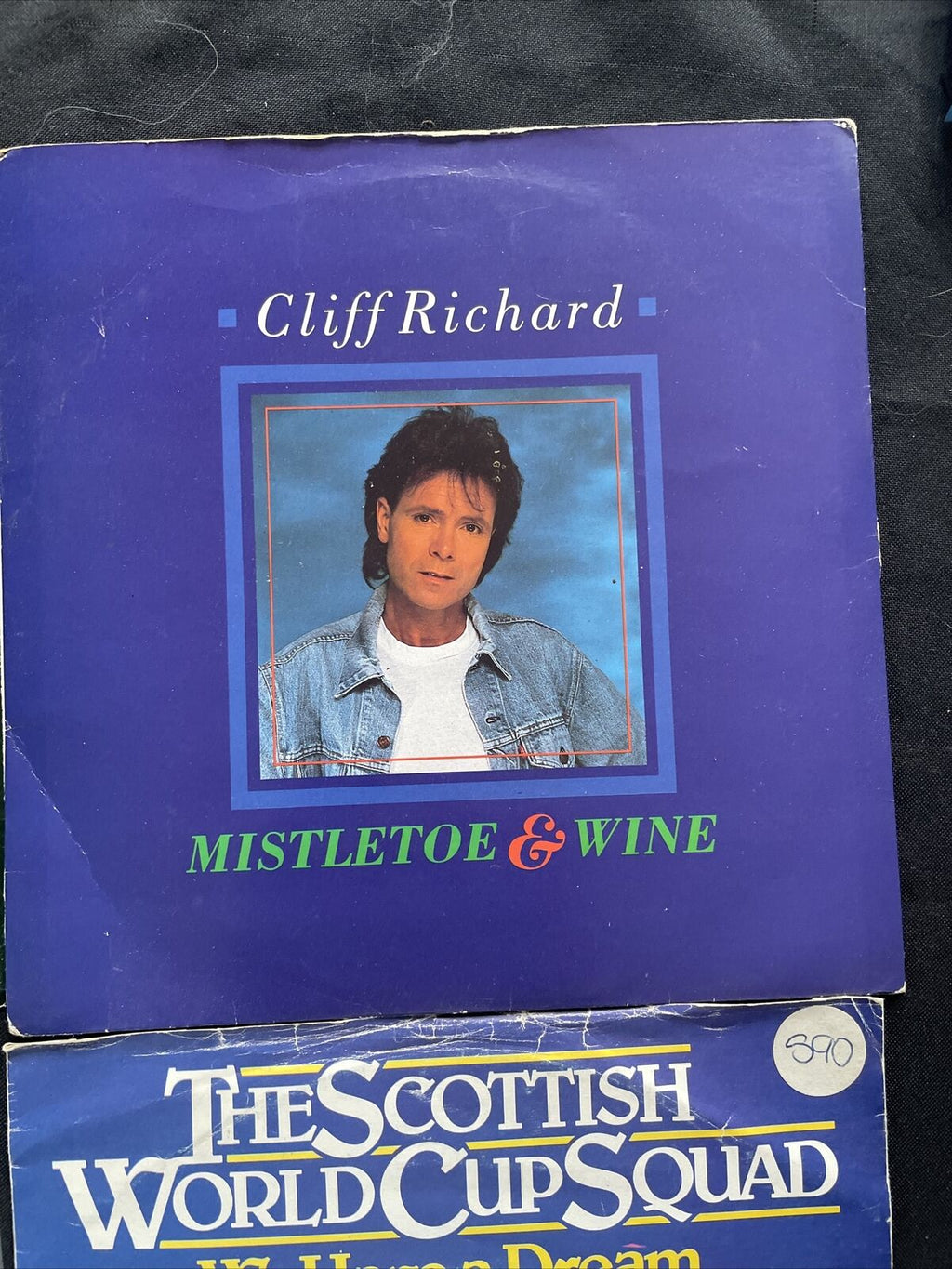 Vinyl Records 7" Singles 5x 80's Cliff Richard, 4th & Broadway, Tommy page -9399