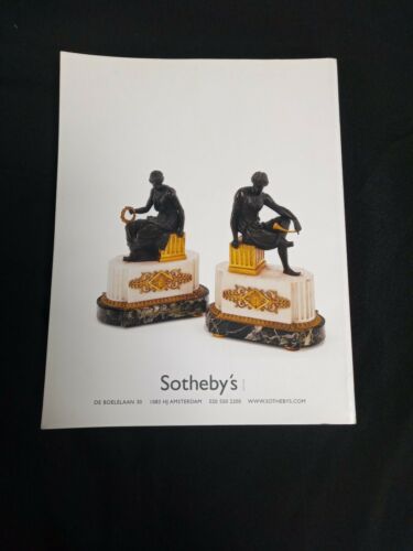 Sotheby's Catalogue European Collections Amsterdam 17 18 September 2007 - (7077)