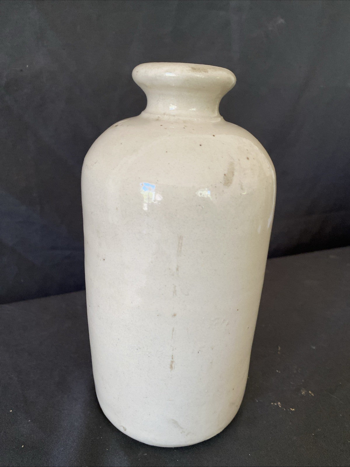 Salt Glaze Stoneware Bottle Pourer Large 23cm antique Home Décor - (1021)